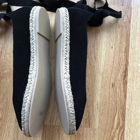 Bettye Faithe Ballet Espadrille Black Suede - Picture 5 of 5